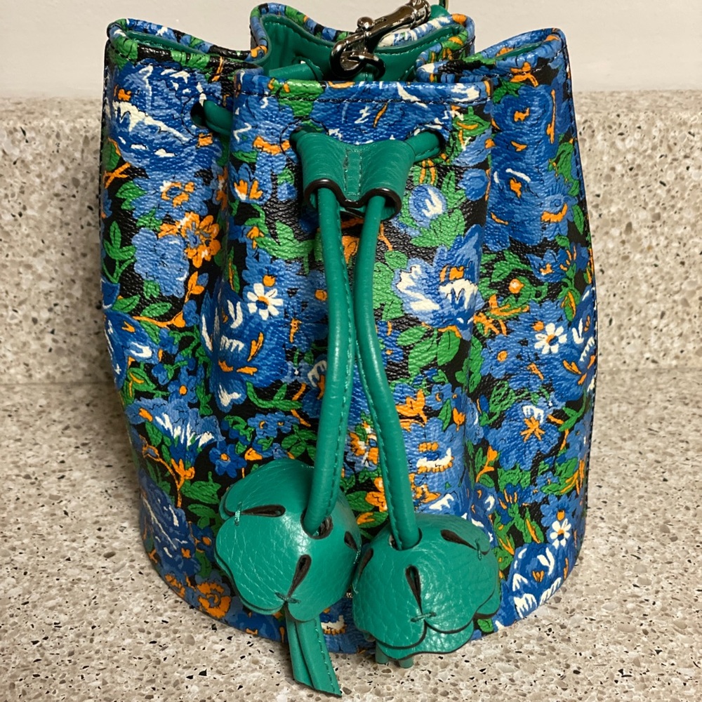 Coach Floral Wristlet